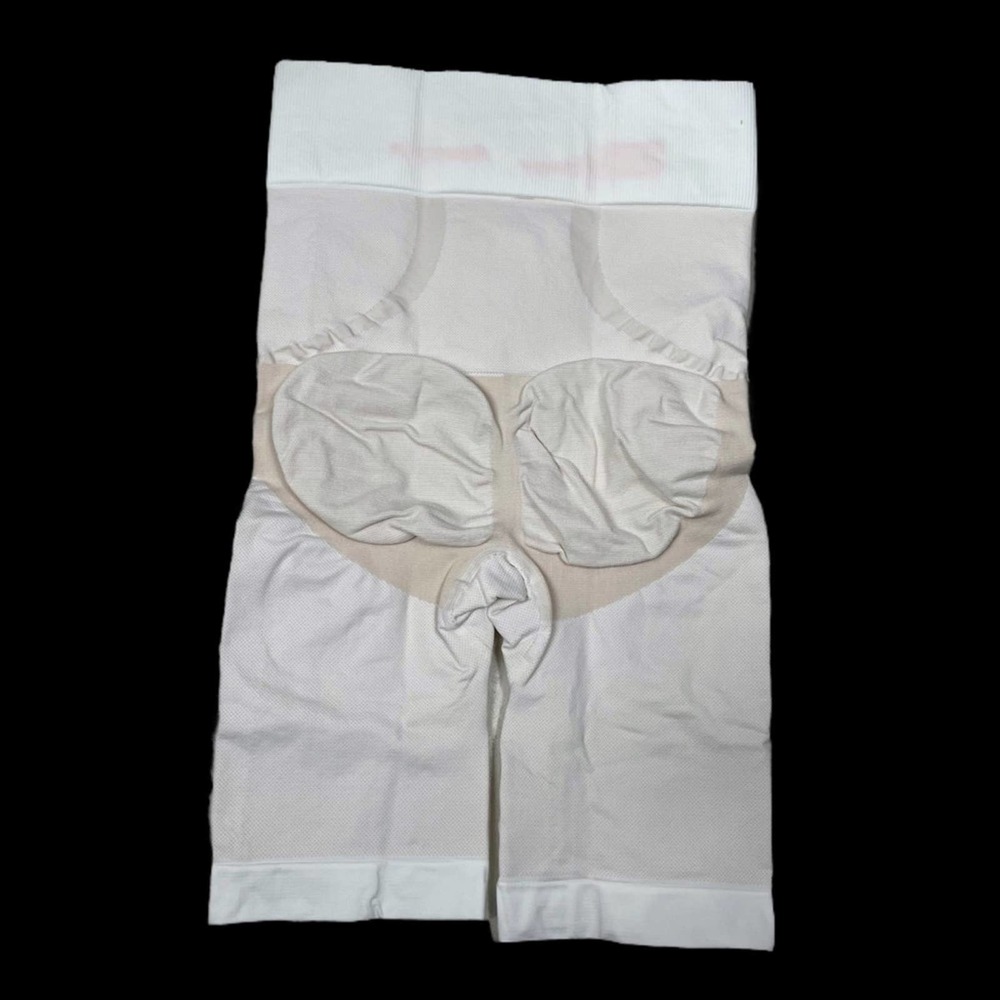 New Copperme White Copper Infused Push Up Shorts Shaping Girdle Shorts Size L/XL - Picture 2 of 4